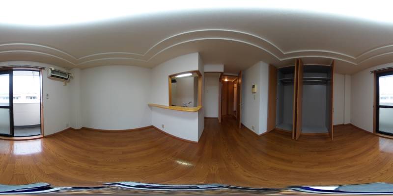 パノラマ画像リビング