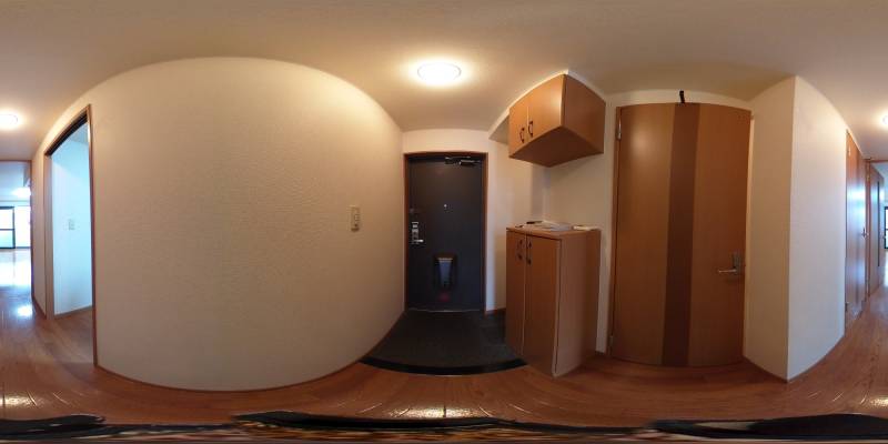 パノラマ画像玄関