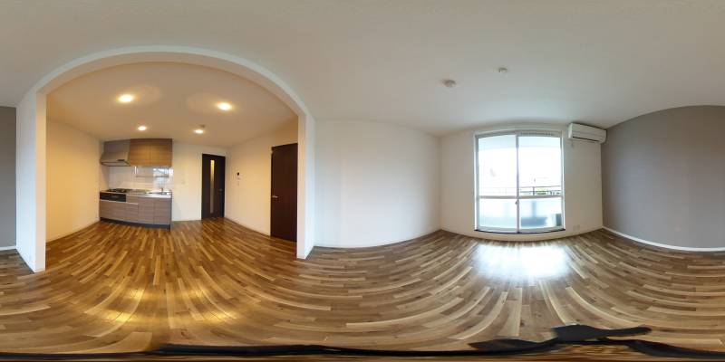 パノラマ画像リビング