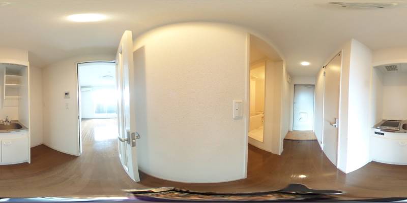 パノラマ画像キッチン