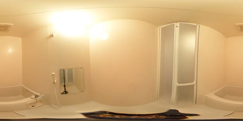 パノラマ画像バスルーム