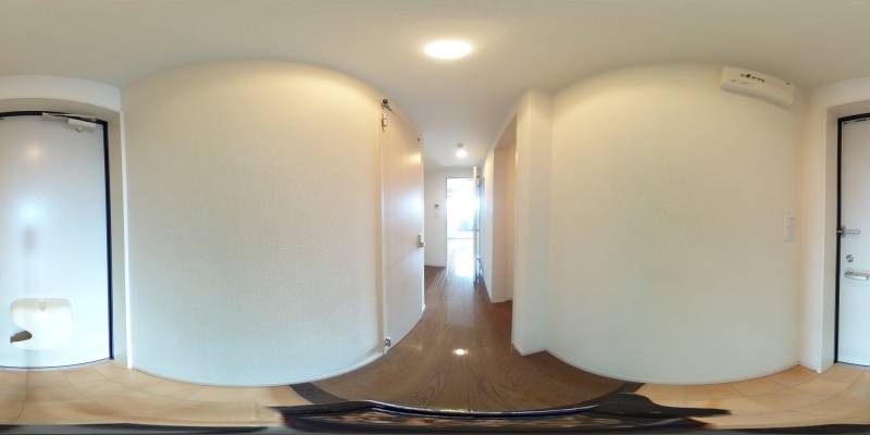 パノラマ画像玄関