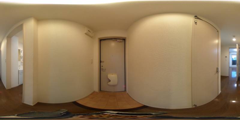 パノラマ画像玄関