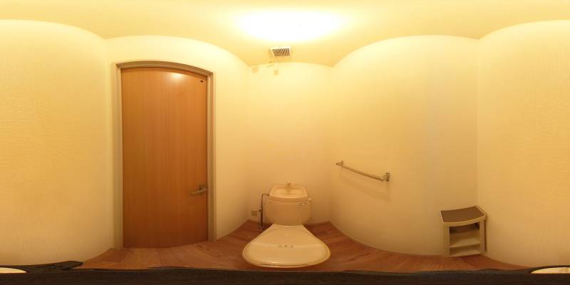 パノラマ画像トイレ