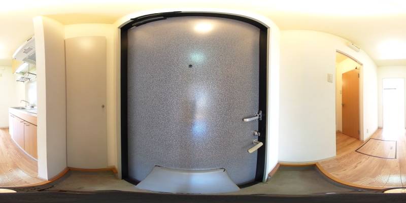 パノラマ画像玄関