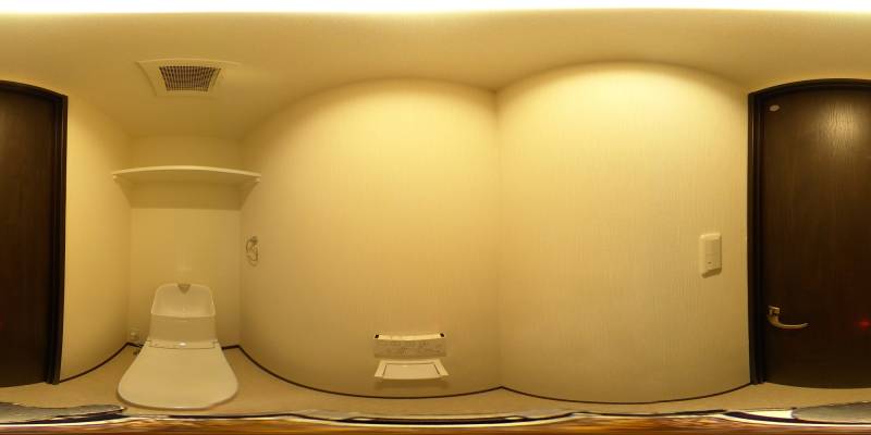 パノラマ画像トイレ