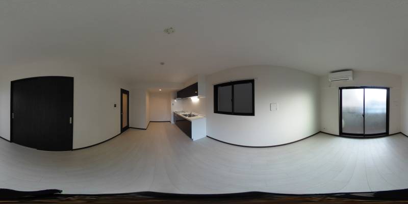 パノラマ画像リビング