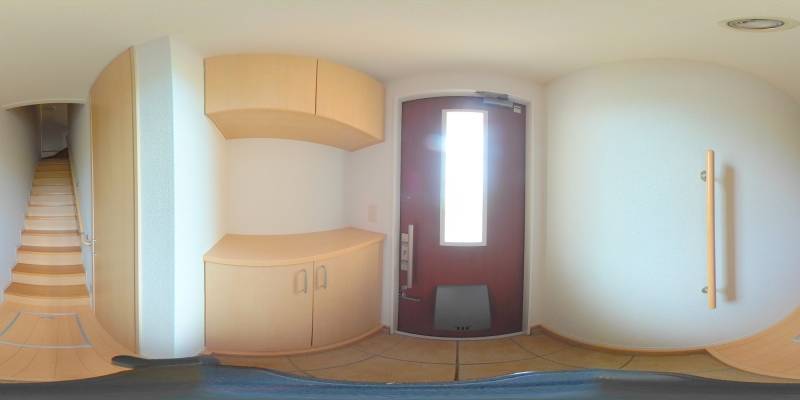 パノラマ画像玄関