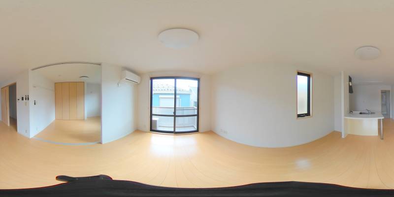 パノラマ画像洋室