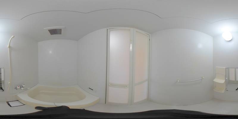 パノラマ画像バスルーム