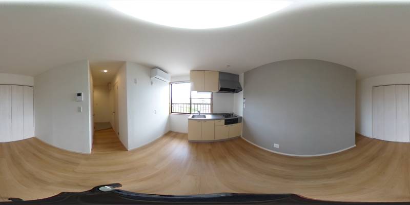 パノラマ画像リビング