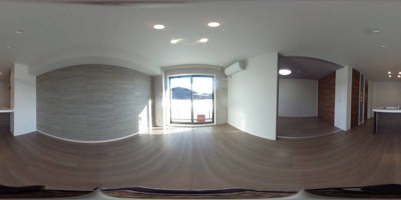 パノラマ画像リビング