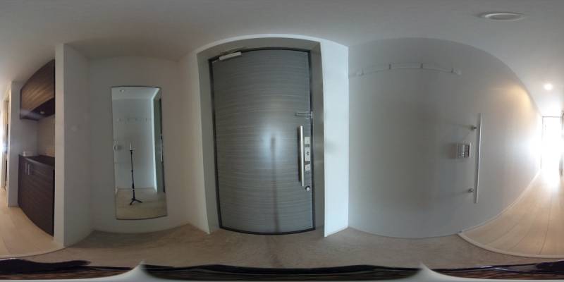 パノラマ画像玄関