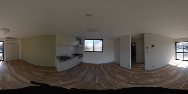 パノラマ画像リビング