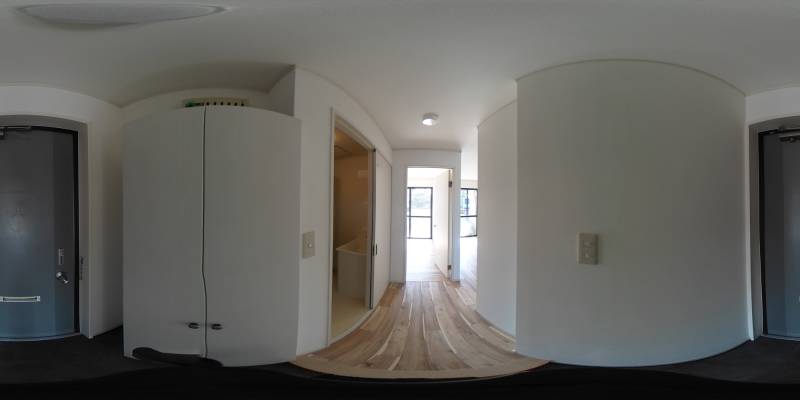 パノラマ画像玄関