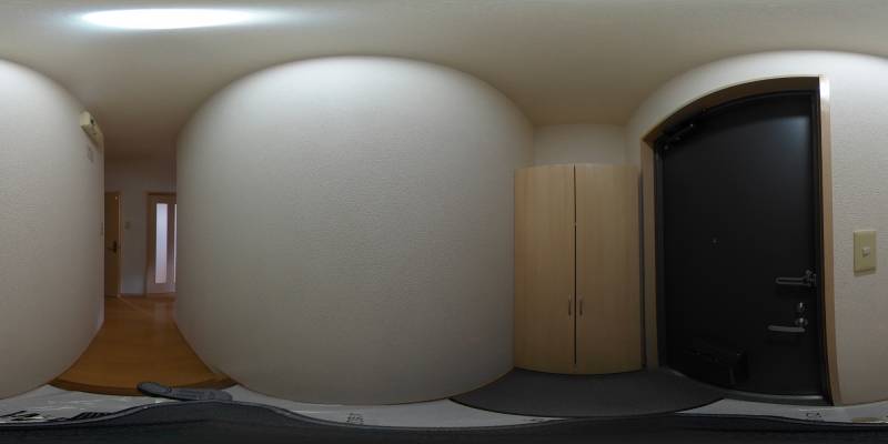 パノラマ画像玄関