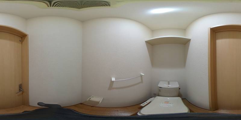 パノラマ画像トイレ