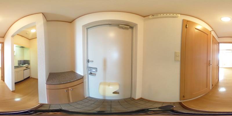 パノラマ画像玄関