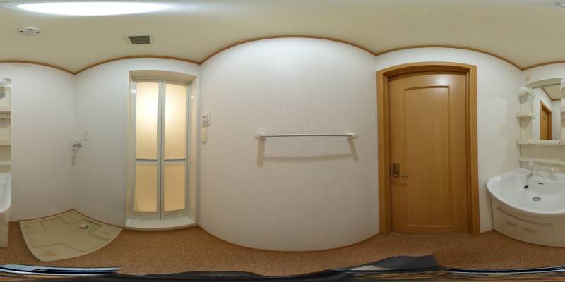 パノラマ画像洗面所