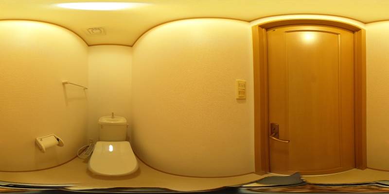 パノラマ画像トイレ