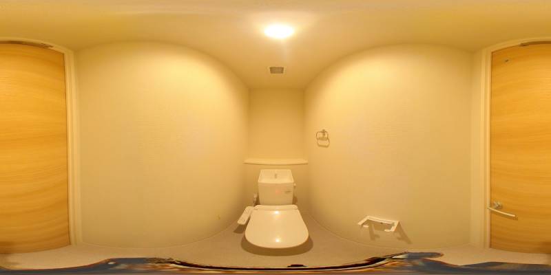 パノラマ画像トイレ