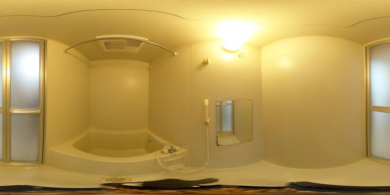 パノラマ画像バスルーム