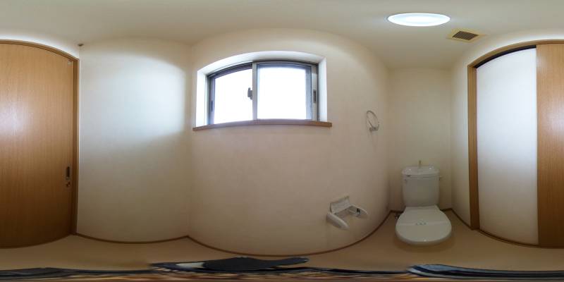 パノラマ画像トイレ