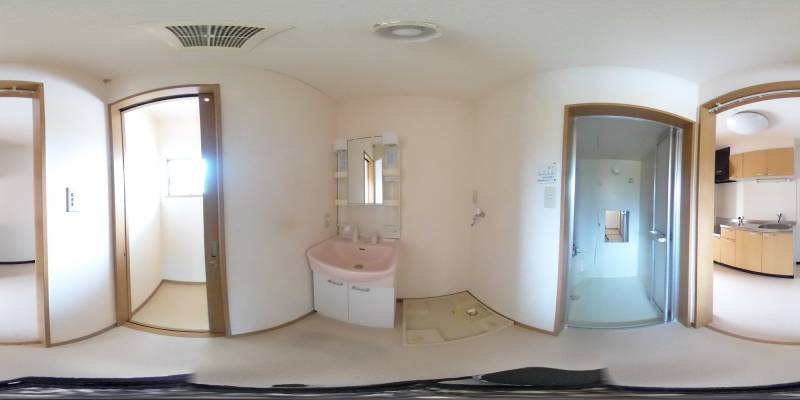 パノラマ画像洗面所