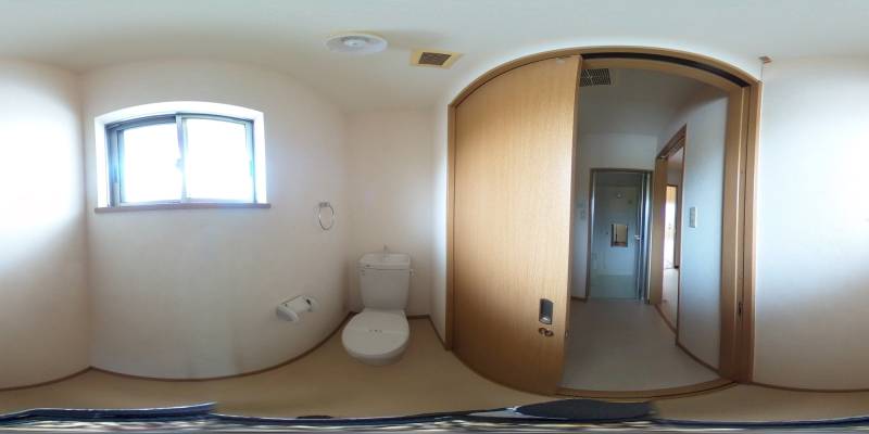 パノラマ画像トイレ