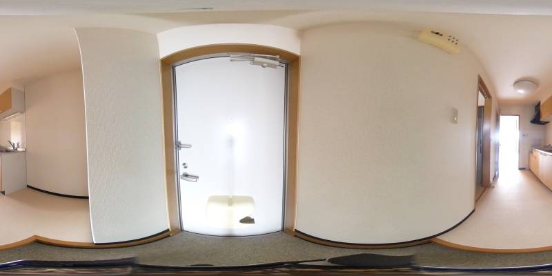 パノラマ画像玄関