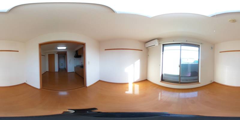 パノラマ画像洋室