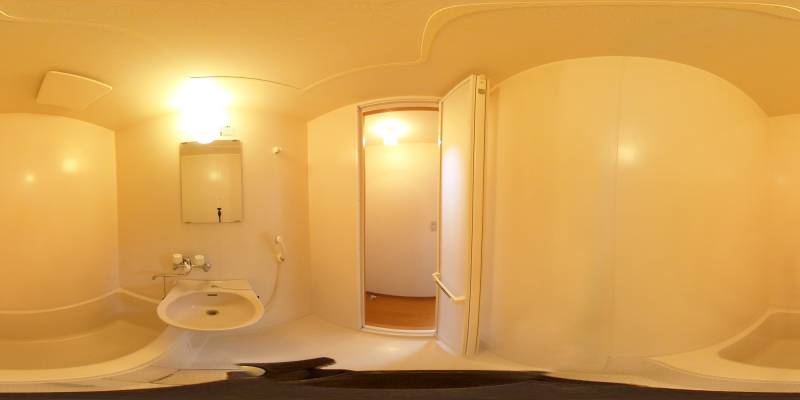 パノラマ画像洗面所