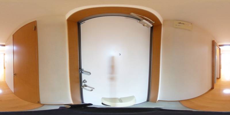 パノラマ画像玄関