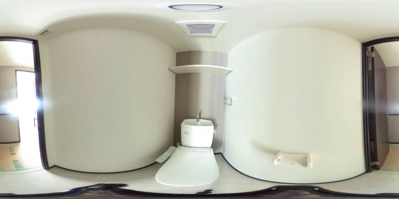 パノラマ画像トイレ