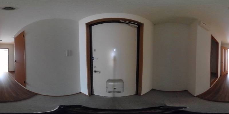 パノラマ画像玄関