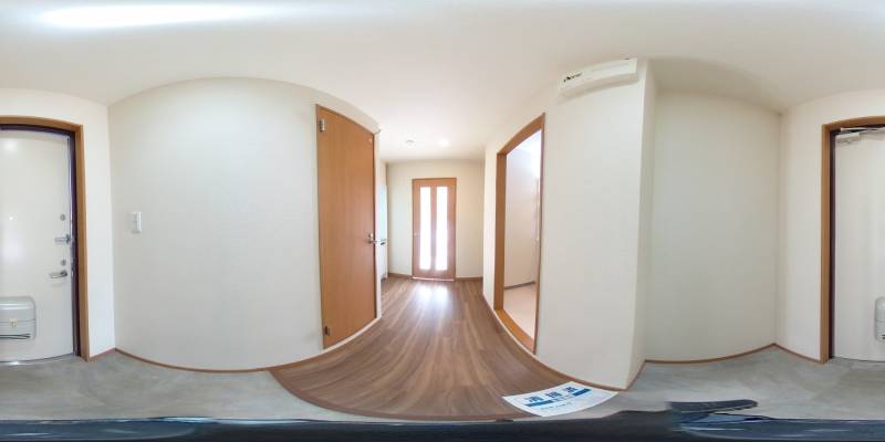 パノラマ画像玄関