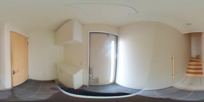 パノラマ画像玄関