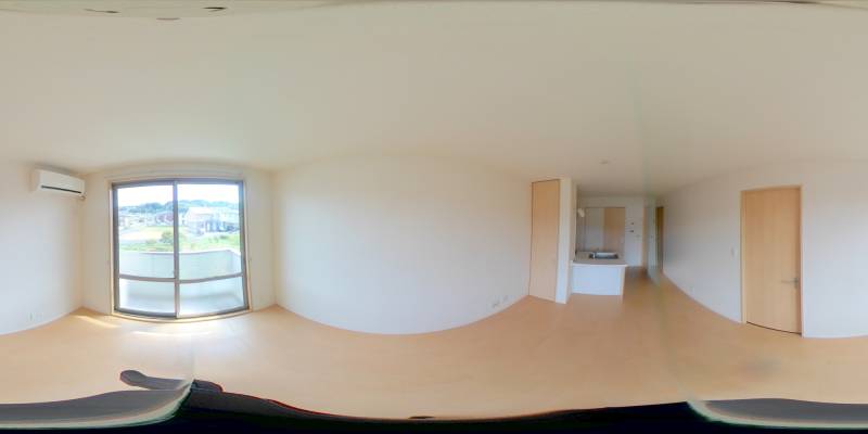 パノラマ画像リビング