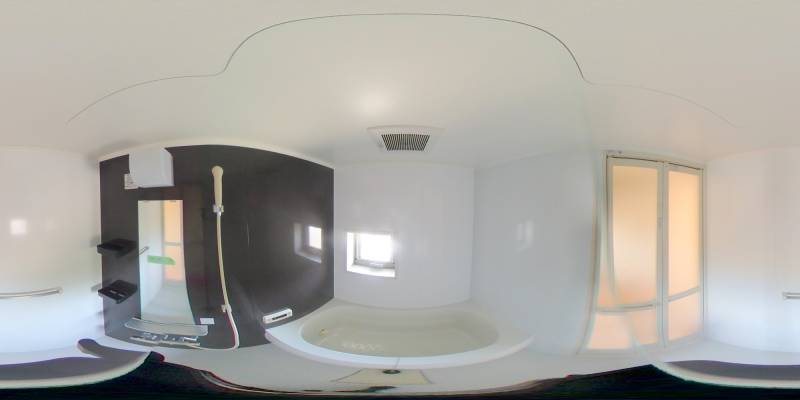 パノラマ画像バスルーム