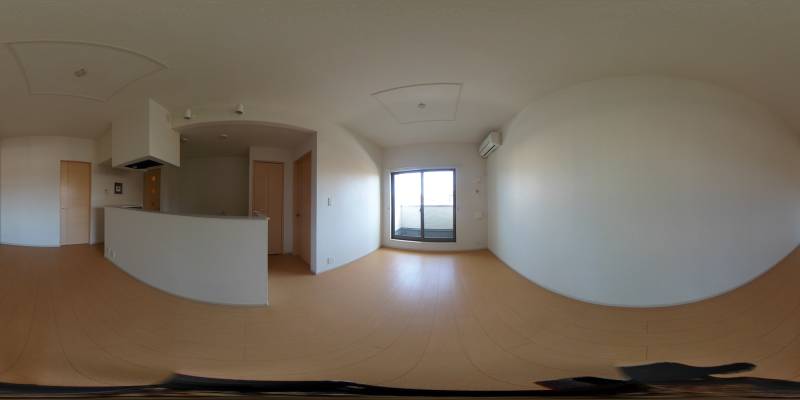 パノラマ画像リビング