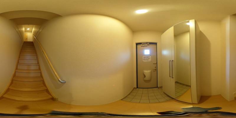 パノラマ画像玄関