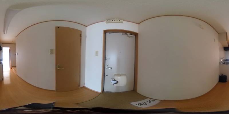 パノラマ画像玄関