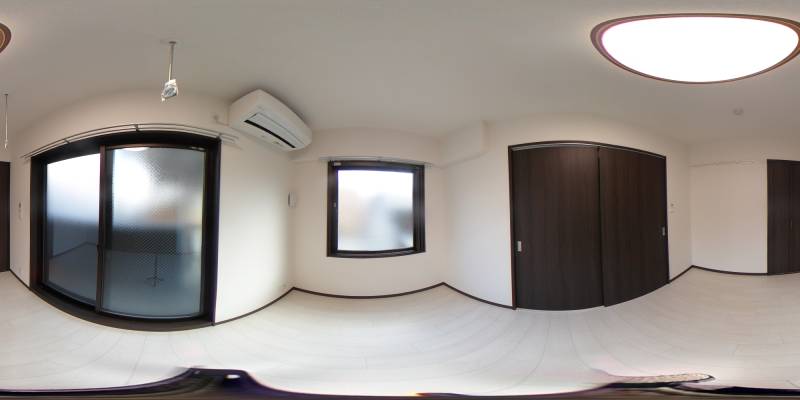 パノラマ画像洋室