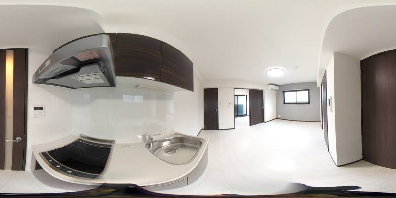パノラマ画像キッチン