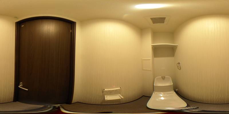 パノラマ画像トイレ