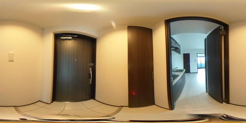 パノラマ画像玄関