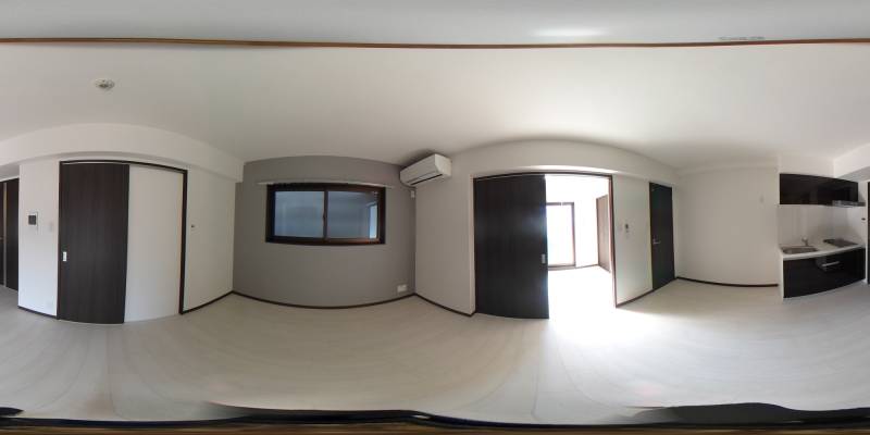 パノラマ画像リビング