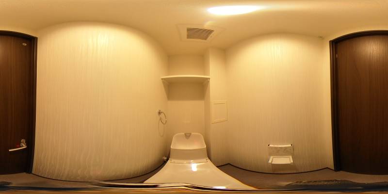 パノラマ画像トイレ