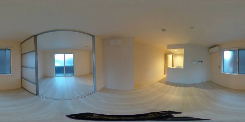 パノラマ画像洋室