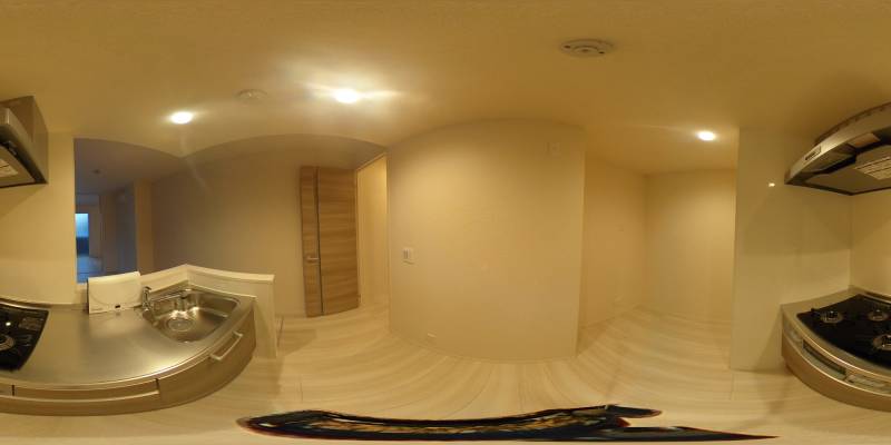 パノラマ画像キッチン